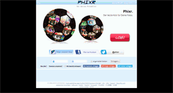 Desktop Screenshot of de.phixr.com