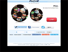 Tablet Screenshot of de.phixr.com
